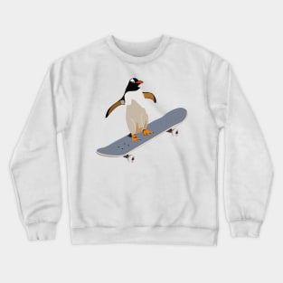 Skateboard Penguin Crewneck Sweatshirt